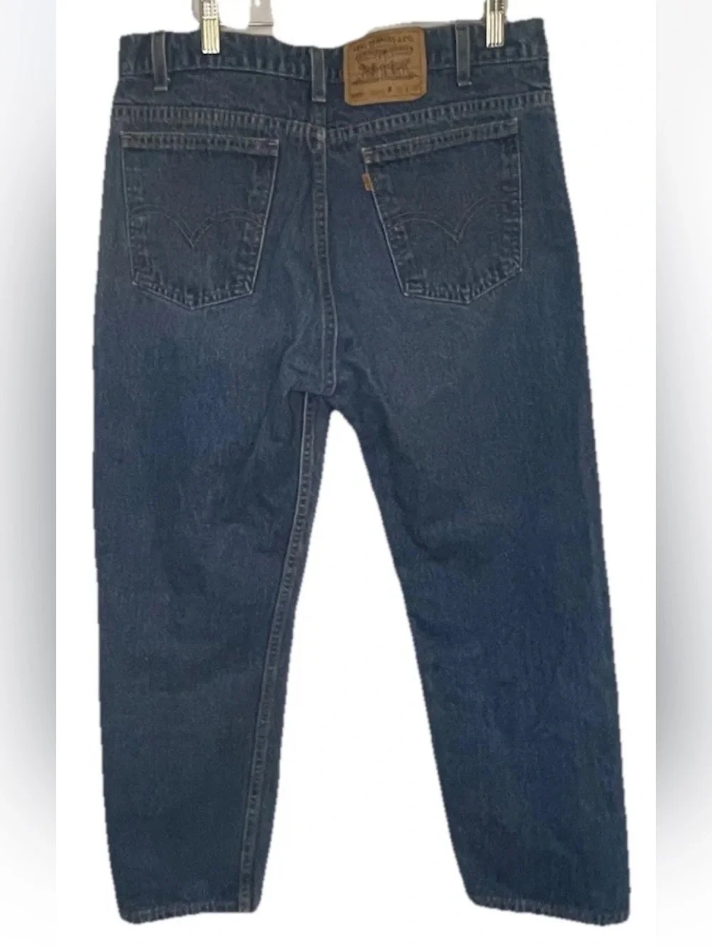 Levi's 90's Orange‎ Tab 505 Jeans Vintage USA Made-Men's 36x30 (fits like 34x26)
